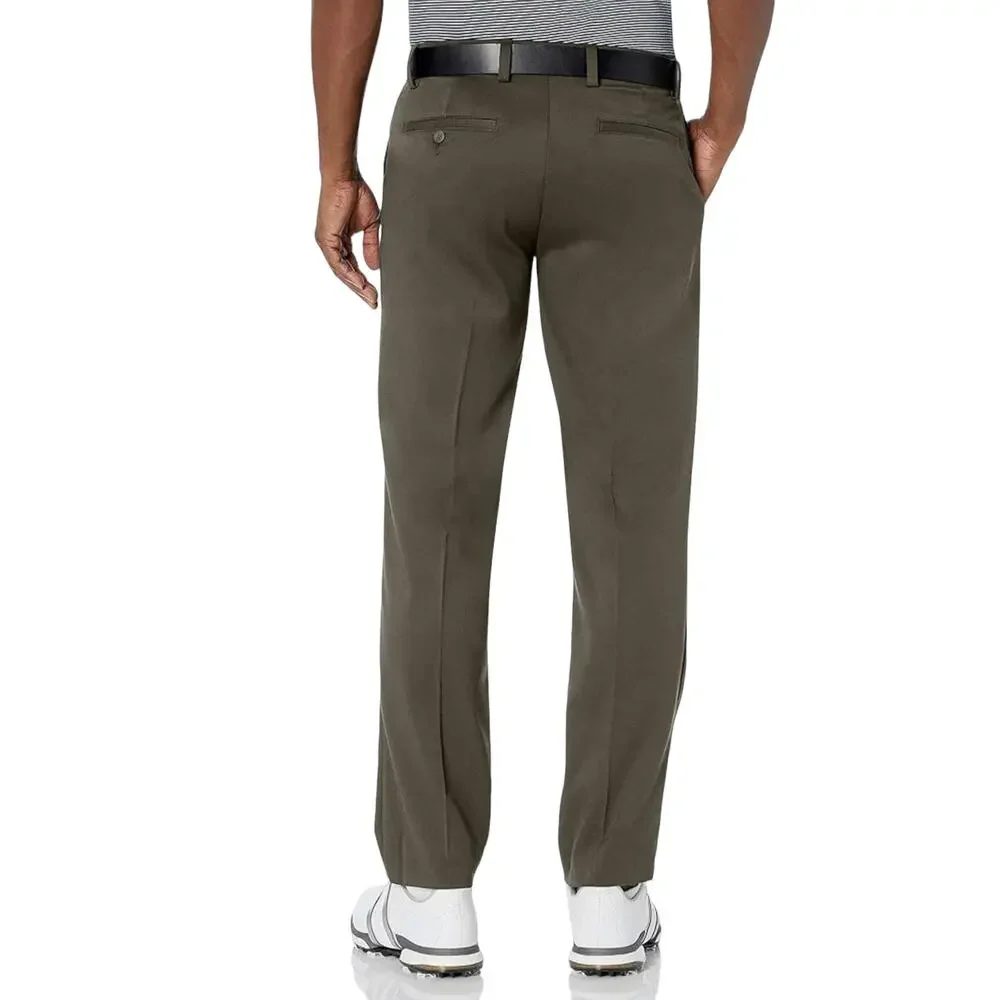 NEW Amazon Essentials Men's Straight-Fit Stretch GOLF PANT 34W x 30L Olive Green